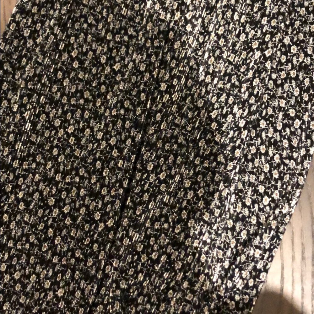 Zara midi floral print dress